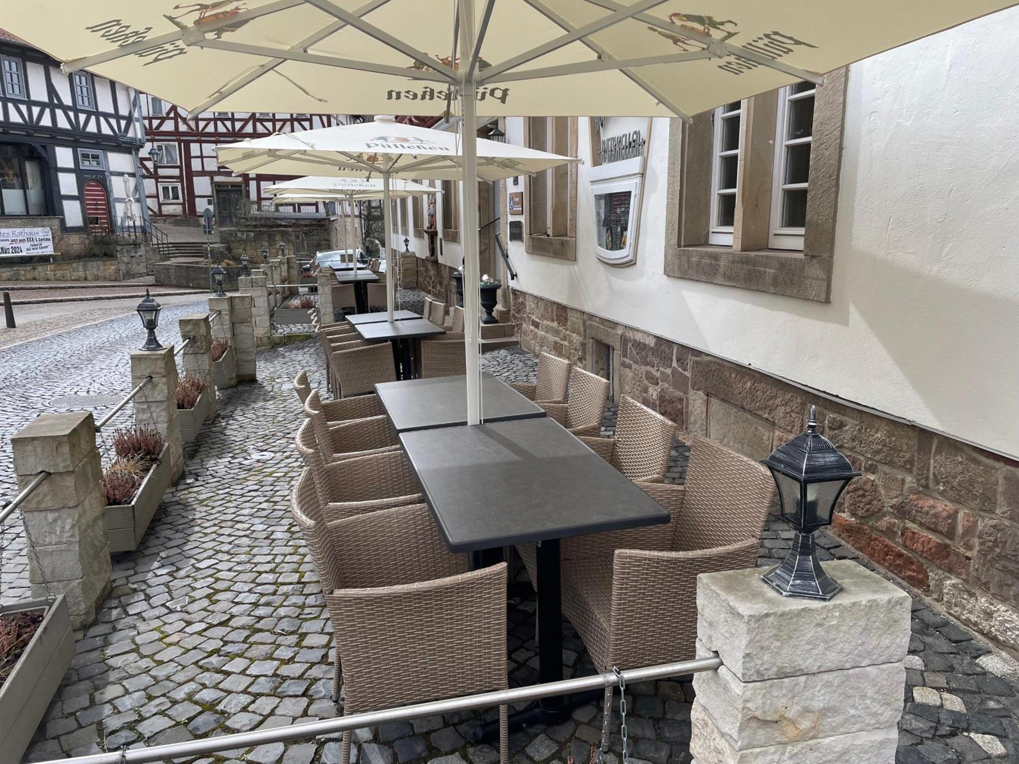 Altes Rathaus Hotel-Restaurant-Cafe Wolfhagen Exteriör bild